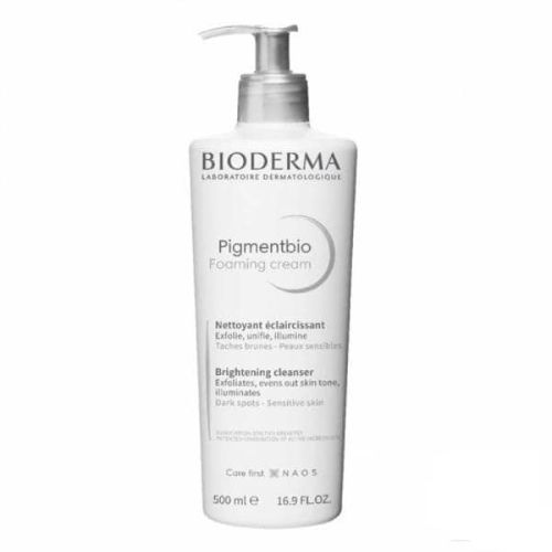 Creme moussante nettoyante pour peaux sensibles Pigmentbio BIODERMA 500ml – Image 2