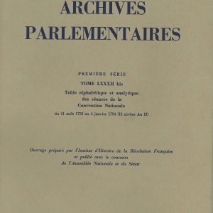 Archives parlementaires 82 bis