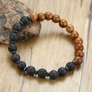 Bracelet en bois homme