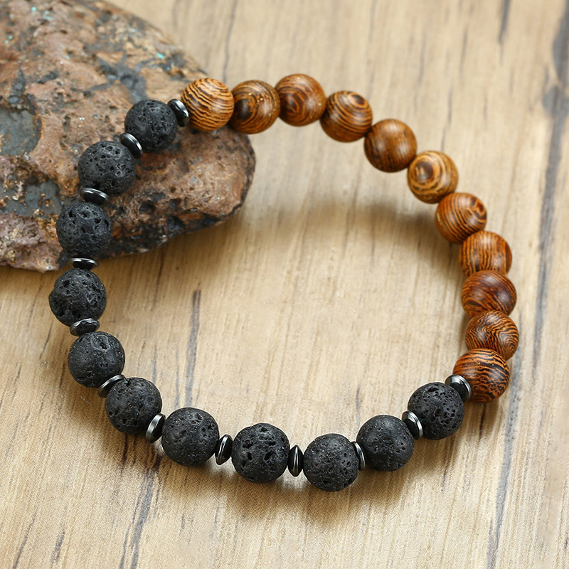 Bracelet en bois homme