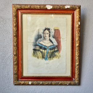 “Elvire” Lithographie de Dopter Paris