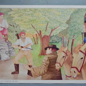 Affiche scolaire “La rhapsodie hongroise & Le vieil homme et Croquemignon”