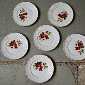 Assiettes Nathalie K&G Lunéville