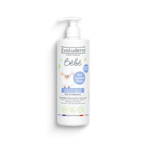 Evoluderm, Gel Lavant Doux Corps & Cheveux Bébé 500ml