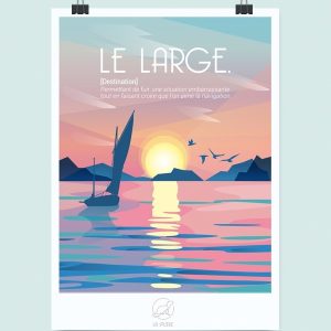 Affiche – Le Large