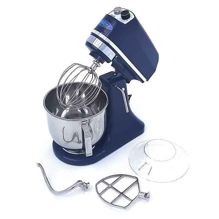 Batteur mixeur mélangeur planétaire 7 litres Bleu acier – Image 7