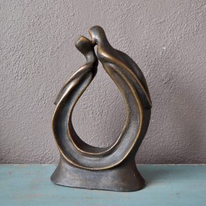 Bronze Le baiser signé CK