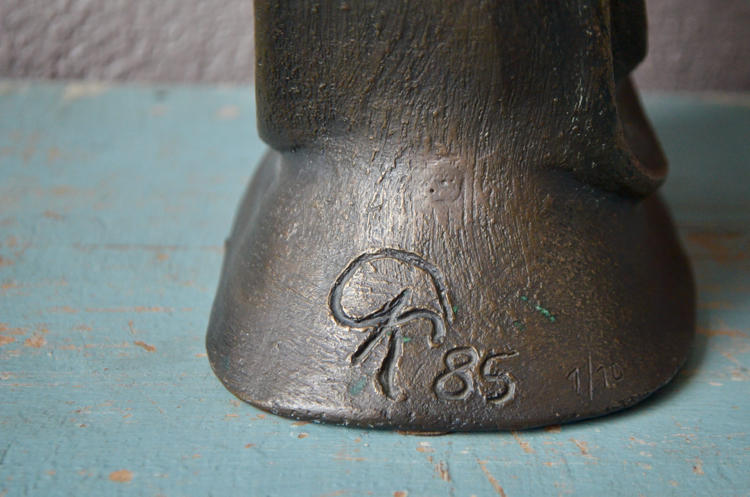 Bronze Le baiser signé CK – Image 5