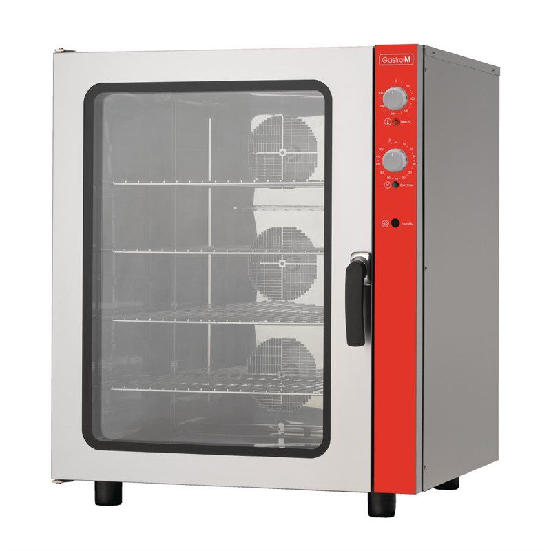 Four électrique à convection 10 niveaux avec humidificateur 400v