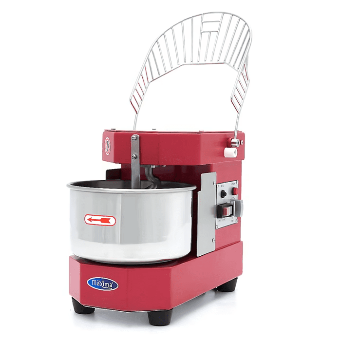 Pétrin à spirale 8 L – 4,5 kg de pâte – pétrin à pâte – rouge framboise – Image 6