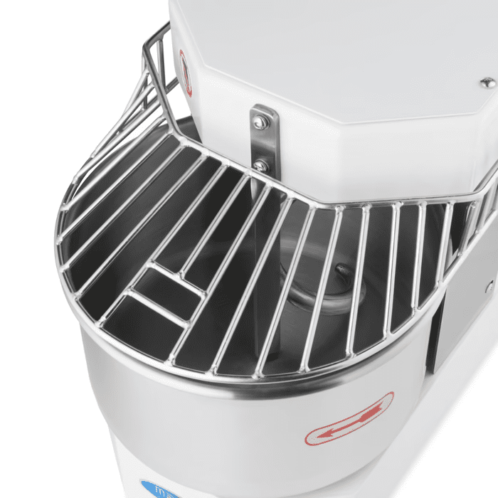 Pétrin à spirale 8 L – 4,5 kg de pâte – pétrin à pâte – blanc – MAXIMA – Image 9